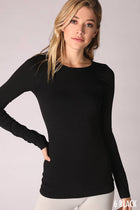 Long Sleeve Crew Neck Top