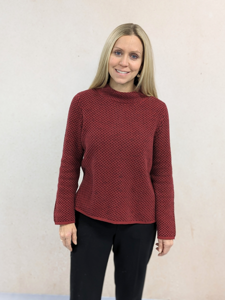 Cotton Mixed Stitch Pullover – Grace & Joy Clothing Co.