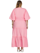 Plus Size Tiered Maxi Dress