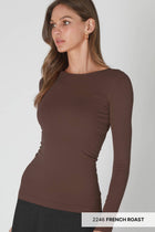 Long Sleeve Crew Neck Top
