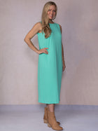 Deep V Tank Dress
