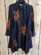 Tencel Embroidered Dress