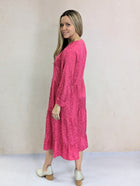Marquel Tiered Silk Dress