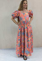 Verona Square Neck Maxi Dress