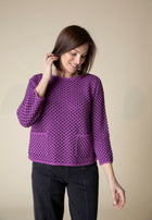 Pave The Way Mixed Stitch Pullover
