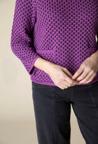 Pave The Way Mixed Stitch Pullover