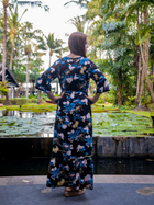 Fiona Bell Sleeve Maxi Dress