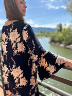 Micaela Bell Sleeve Maxi Dress