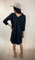 Double V Tee Shirt Dress
