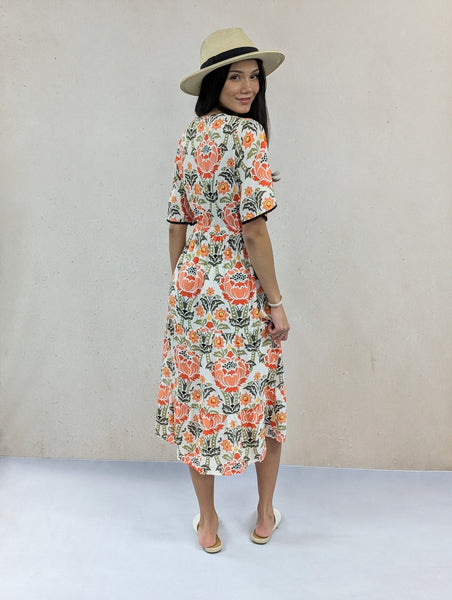 georgina maxi dress Georgina Maxi Dress Orange / S/M