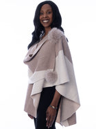Wool and Fox Pom Pom Wrap