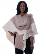Wool and Fox Pom Pom Wrap