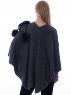 Wool and Fox Pom Pom Wrap