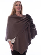 Wool and Fox Pom Pom Wrap