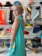 Deep V Tank Dress