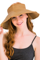 Pack And Go Straw Roll-up Sun Hat