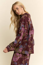 Marlowe Floral Half-Zip Set