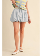 Bubble Hem Mini Skort