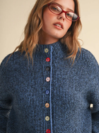 Color Pop Button Cardigan