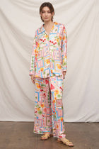 Tropical Amalfi Drawstring Pajama Pants
