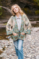 Earth & Sky Fleece Lined Cardi Kimono