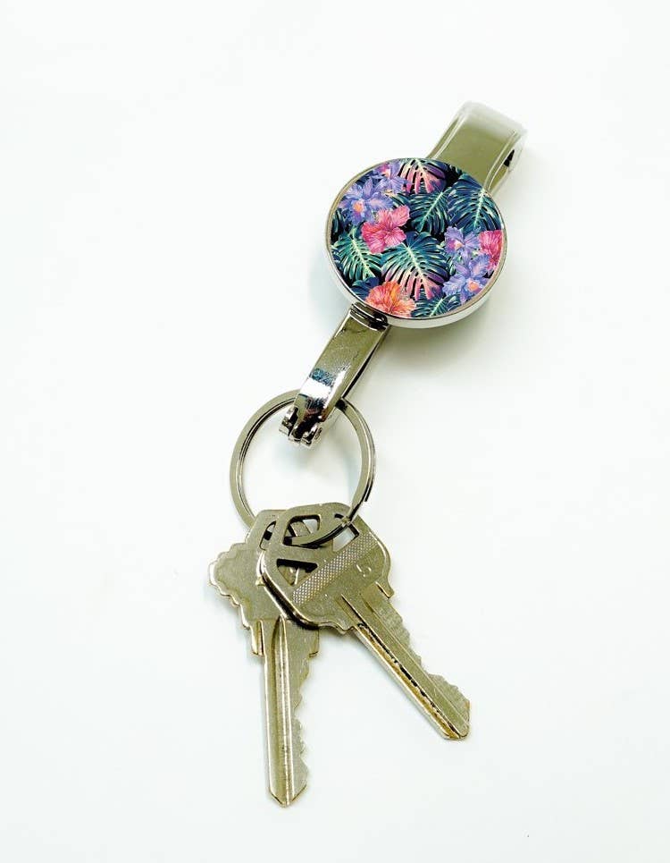 Print Purse Key Hanger