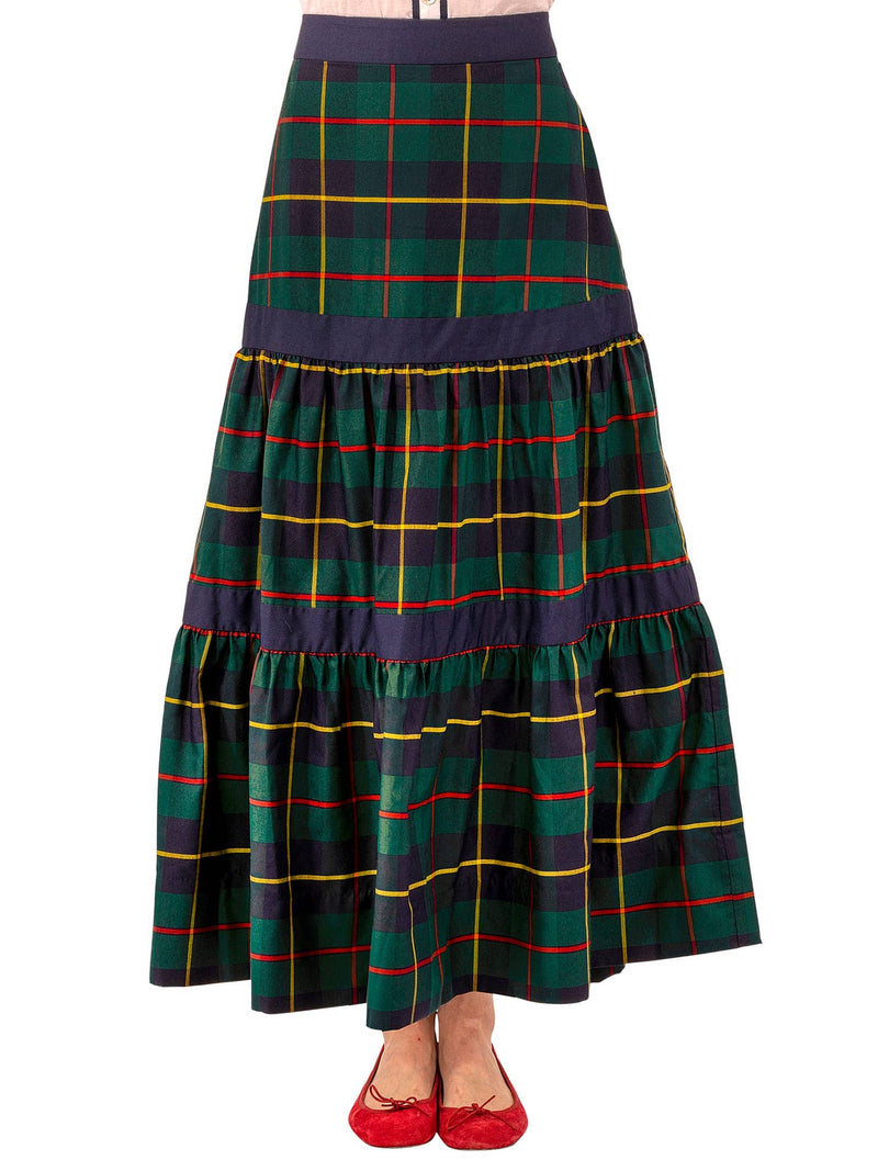 Plaidly Cooper Tiered Skirt