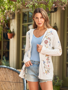 Faith & Hope Waffle Knit Zip Hoodie