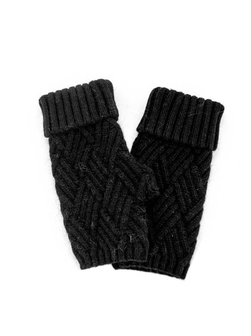 Knit Fingerless Gloves