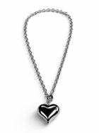 Midnight Heart Chain Necklace
