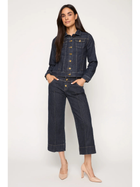 Margot Gold Button Denim Jacket