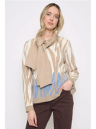 Blue Horizon Zebra Sweater