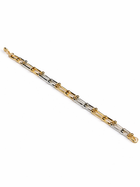 Two-Tone Link Luxe Bracelet