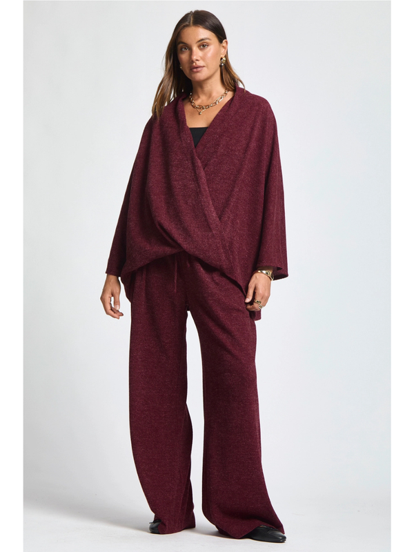Merlot Drape Set