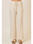 Sands of Summer Linen Drawstring Pants