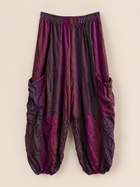 Wine Wanderlust Crinkle Travel Pants