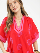 Coastal Palm Tunic Dress