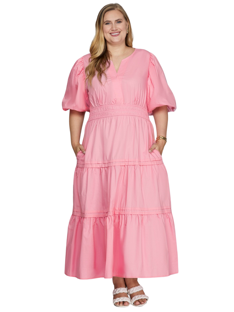 Plus Size Tiered Maxi Dress Grace & Joy Clothing Co. Plus Size Tiered Maxi Dress Grace & Joy Clothing Co.