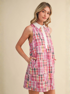 Picnic Madras Patchwork Dress