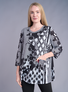Monochrome Garden Top