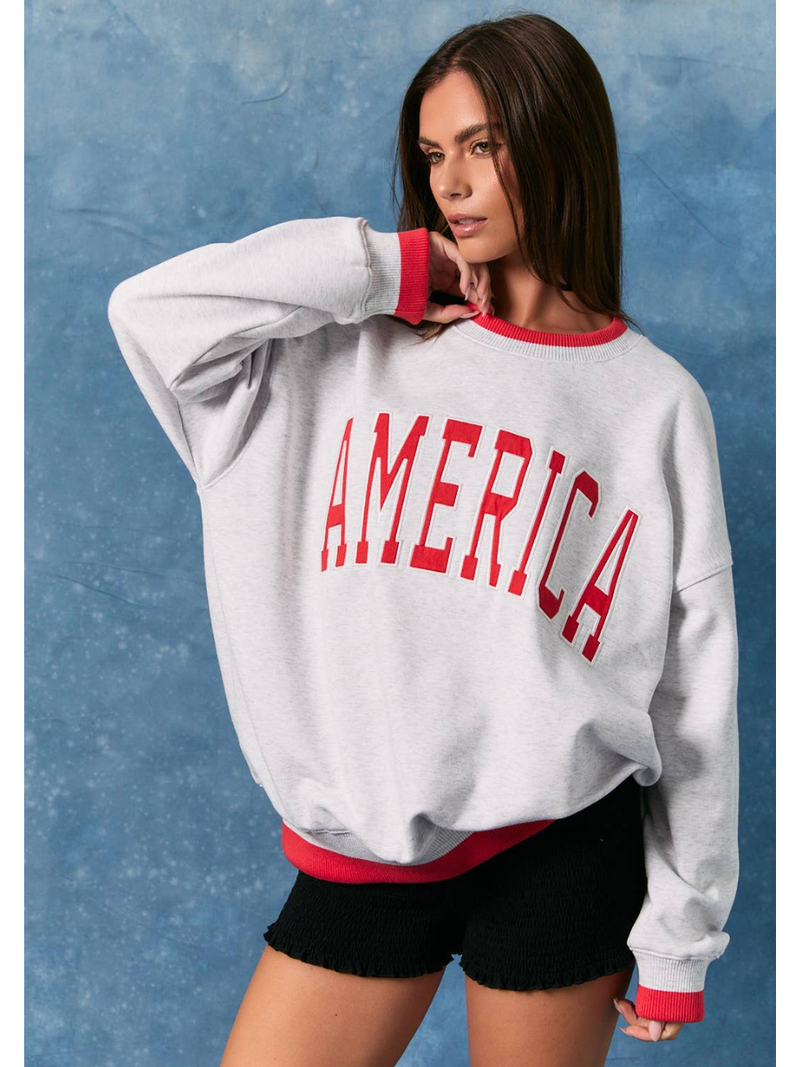 All-American Sweatshirt – Grace & Joy Clothing Co.