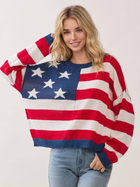 Stars & Stripes Lightweight Knit Sweater