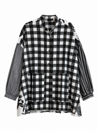 Monochrome Muse Mixed Printed Shirt
