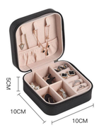 Mini Leather Jewelry Travel Case
