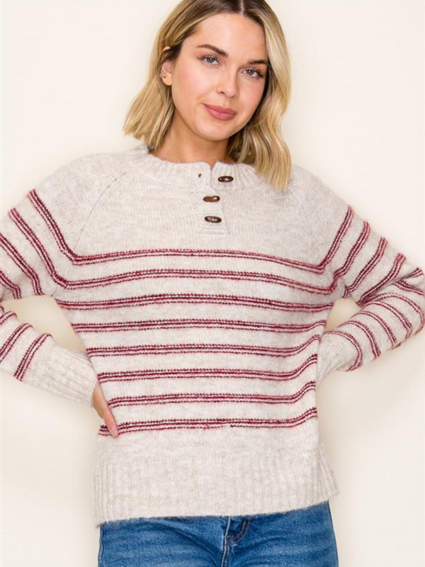 Driftwood Cable Knit Sweater