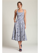 Stretch Cotton Lisbon Racerback Dress