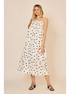 Paris Polka Dot Midi Dress