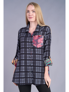 Patchwork Escape Button-Up