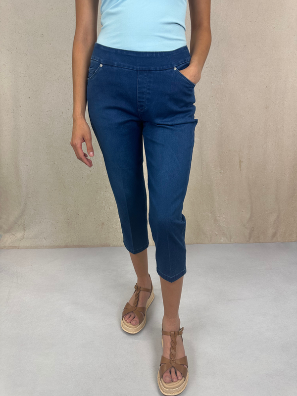5 Pocket Denim Capri