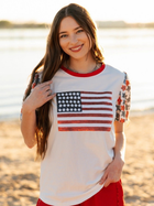 Stars & Sparkle Flag Tee